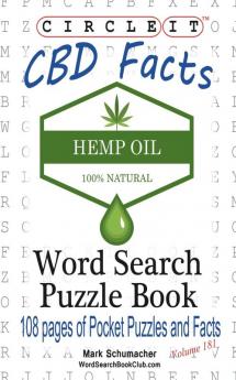 Circle It Cannabidiol CBD Facts Word Search Puzzle Book