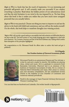 Begin To WinA Comprehensive Guide To Personality Development