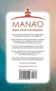 Manao: February: 2 (Manao Monthly Journals with Daily Food for Thought)