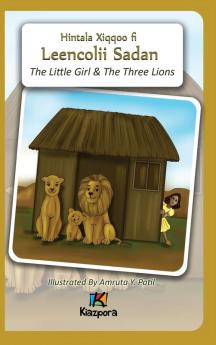 The Little Girl and The Three Lions - Afaan Oromo Children's Book