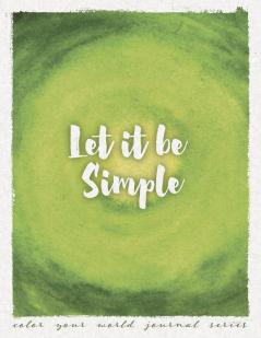 Let It Be Simple