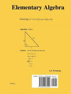 Elementary Algebra