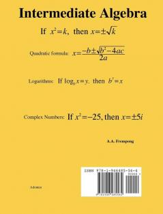 Intermediate Algebra