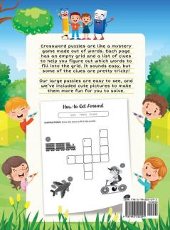 101 Fun Crossword Puzzles for Kids