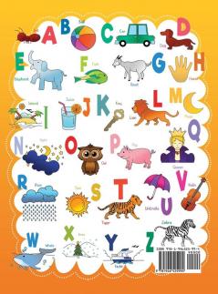 Letter Tracing and Handwriting Practice Book: Trace Letters and Numbers Workbook of the Alphabet and Sight Words Preschool Pre K Kids Ages 3-5 + 5-6. Children Handwriting without Tears