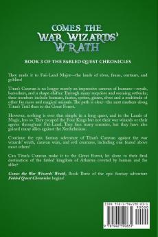 Comes the War Wizards' Wrath: Fabled Quest Chronicles (Book 3): An Epic Fantasy Adventure