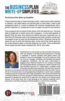The Business Plan Write-Up Simplified A Practitioner’S Guide To Writing The Business Plan