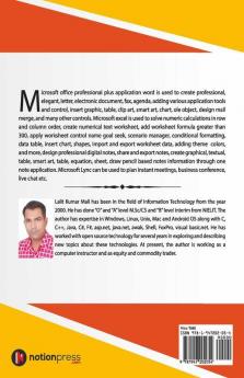Microsoft Office - 2013 Word Excel Onenote Book - Vol. 1 : Explore Microsoft Office Word Excel And One Note Create Letter Worksheet Digital Notes Lync For Communication Make Meeting Call
