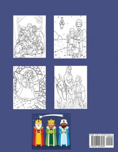 Holy Night A Christmas Bible Coloring Book
