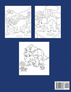 Dinosaur Coloring Book for Kids