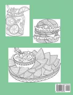 Fabulous Food Coloring Book