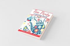 Tea Party Coloring Book
