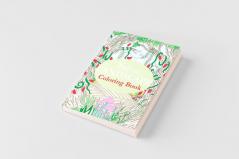 Nature Landscape Coloring Book