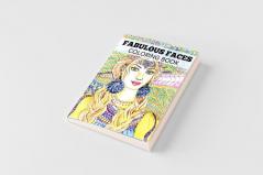 Fabulous Faces Coloring Book