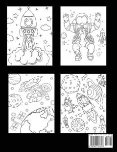 Space Coloring Book for Kids