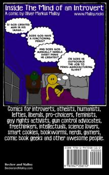 Inside The Mind of an Introvert: Comics Deep Thoughts and Quotable Quotes: 1 (Malloy Rocks Comics)