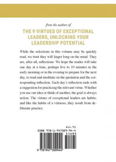 31 Days with the Virtues: Practicing the Habits of Exceptional Leaders