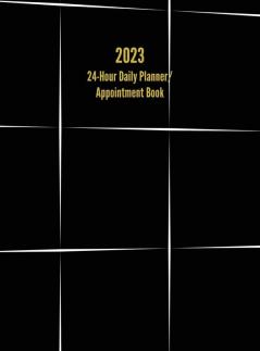 2023 24-Hour Daily Planner/ Appointment Book