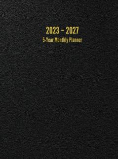 2023 - 2027 5-Year Monthly Planner