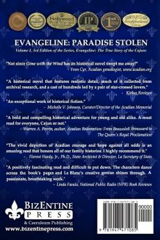 Evangeline: PARADISE STOLEN: Vol. I 3rd edition: 1 (Evangeline the True Story of the Cajuns)