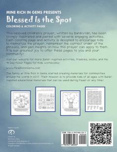 Blessed Is the Spot Coloring & Activity Book