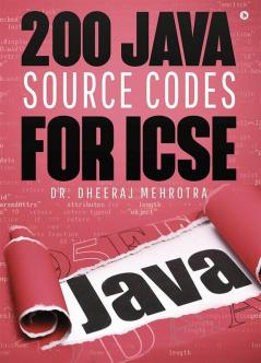200 Java Source Codes For Icse