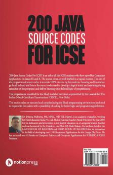 200 Java Source Codes For Icse