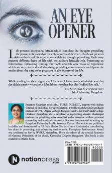 An Eye Opener: (Anecdotes From Real Life Experiences)
