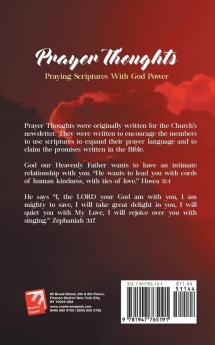 Prayer Thoughts: Praying Scriptures With God Power