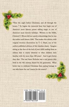 A Visit from Saint Nicholas: Twas The Night Before Christmas With Original 1849 Illustrations