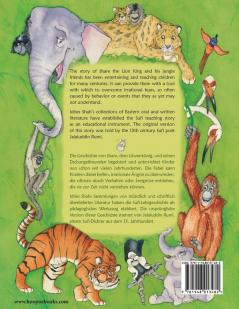 The Lion Who Saw Himself in the Water -- Der Löwe der sich selbst im Wasser sah: English-German Edition (Hoopoe Teaching-Stories)