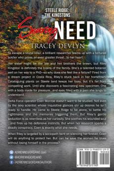 Searing Need (Large Print Edition): 3 (Steele Ridge: The Kingstons)