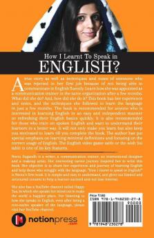 How I Learnt To Speak In English? Techniques That Made Her Fluent
