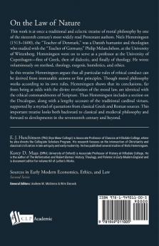 On the Law of Nature: A Demonstrative Method (Sources in Early Modern Economics Ethics and Law)