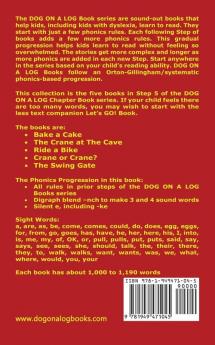 Five Chapter Books 5: Sound-Out Phonics Books Help Developing Readers including Students with Dyslexia Learn to Read (Step 5 in a Systematic Series ... (Dog on a Log Chapter Book Collections)