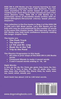 Five Let's GO! Books 4: Sound-Out Phonics Books Help Developing Readers including Students with Dyslexia Learn to Read (Step 4 in a Systematic ... (Dog on a Log Let's Go! Book Collection)