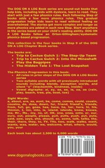 Four Chapter Books 9: Sound-Out Phonics Books Help Developing Readers including Students with Dyslexia Learn to Read (Step 9 in a Systematic Series ... Books) (Dog on a Log Chapter Book Collection)