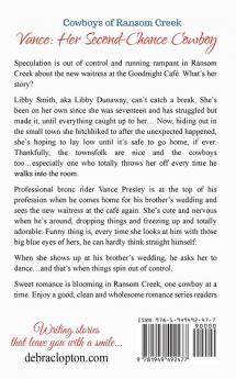 Vance: Her Second-Chance Cowboy: 5 (Cowboys of Ransom Creek)