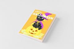 Happy Halloween Coloring Book for Toddlers