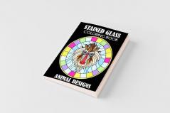 Stained Glass Coloring Book