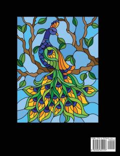 Stained Glass Coloring Book
