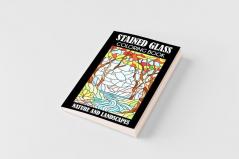 Stained Glass Coloring Book