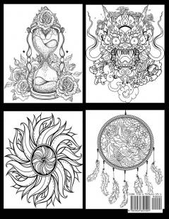 Tattoo Coloring Book