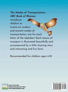 Modes of Transportation: ABC Book of Rhymes: Reading at Bedtime Brainy Benefits: 1 (Science and Technology for Kids)