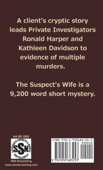 The Suspect's Wife: A Davidson & Harper Mystery