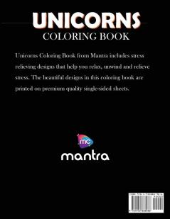 Unicorns Coloring Book