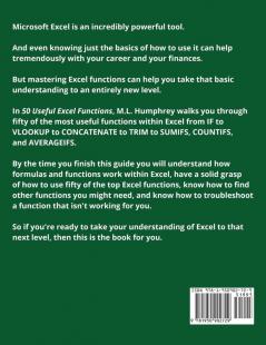 50 Useful Excel Functions
