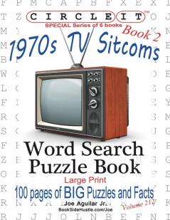 Circle It 1970s Sitcoms Facts Book 2 Word Search Puzzle Book