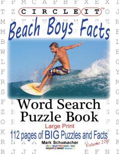 Circle It Beach Boys Facts Word Search Puzzle Book