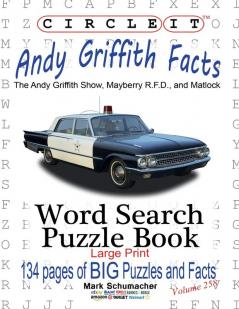 Circle It Andy Griffith Facts Word Search Puzzle Book